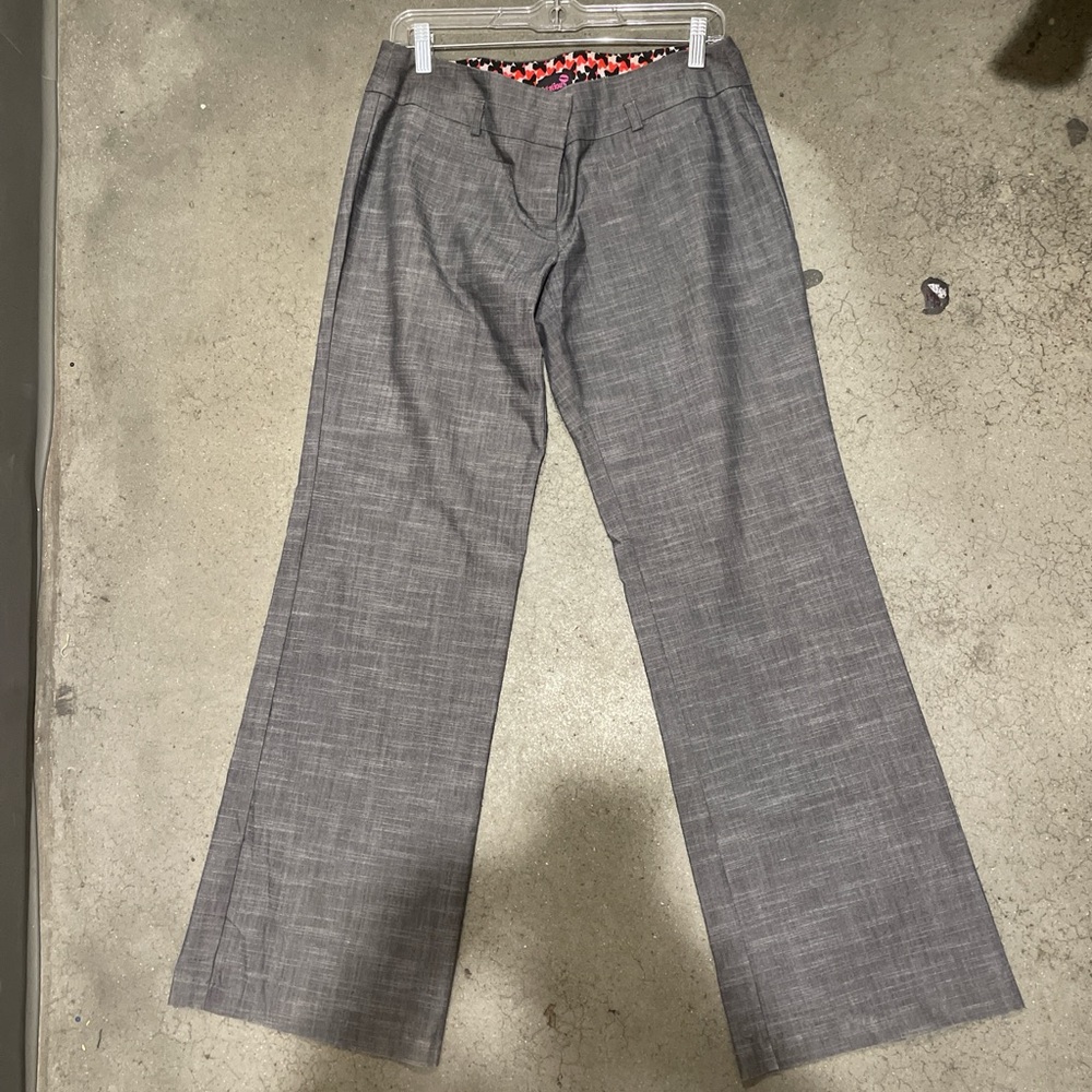 Flattered Gray Women's Trousers